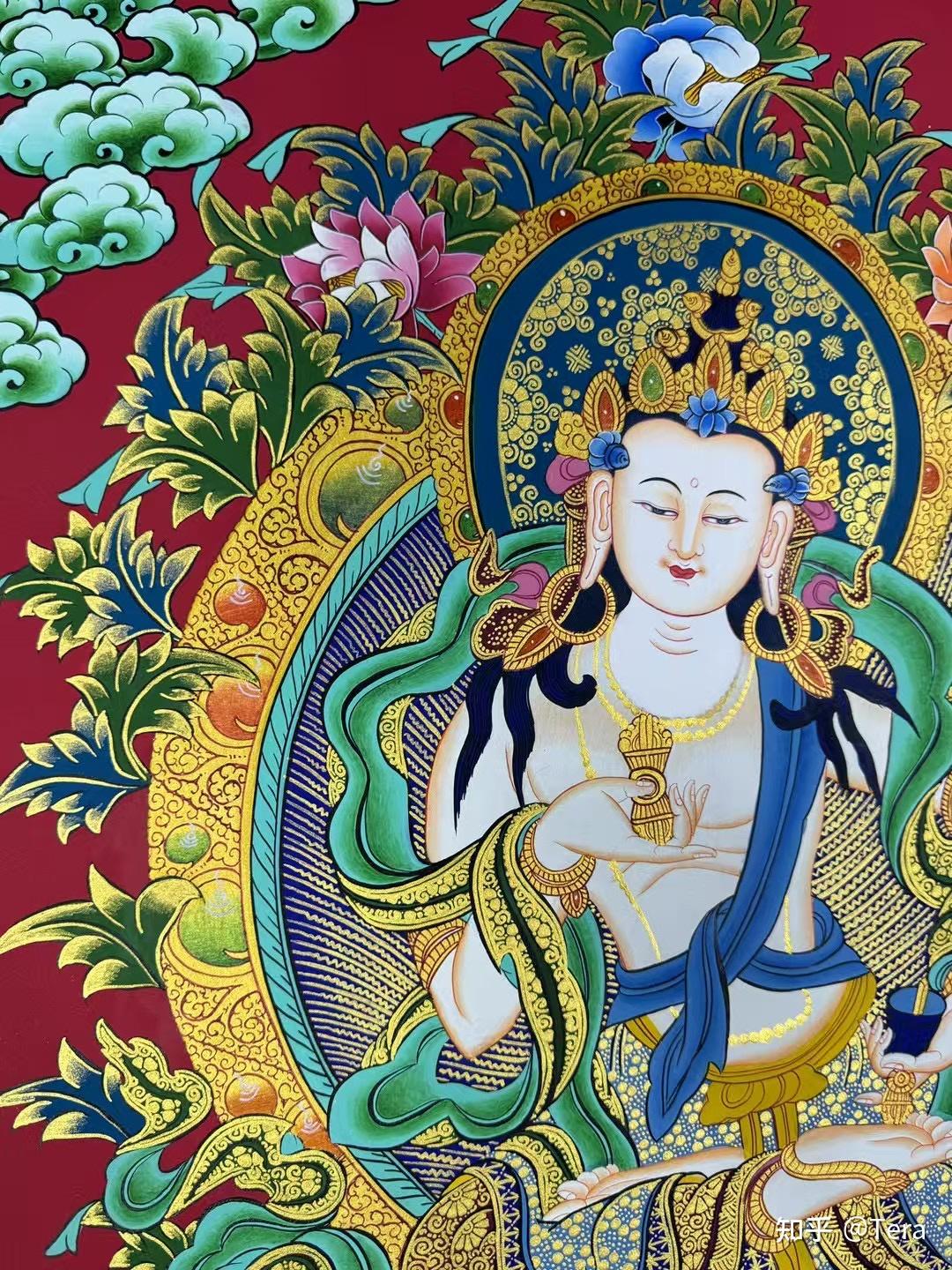 我喜欢的唐卡金刚萨埵