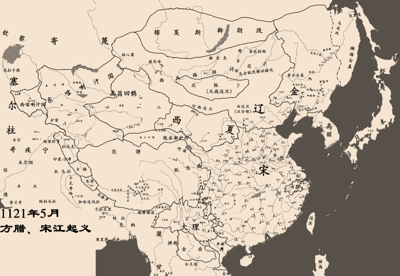 其实导致北宋灭亡的直接事件是「靖康之难」——北宋这个繁华而富足的