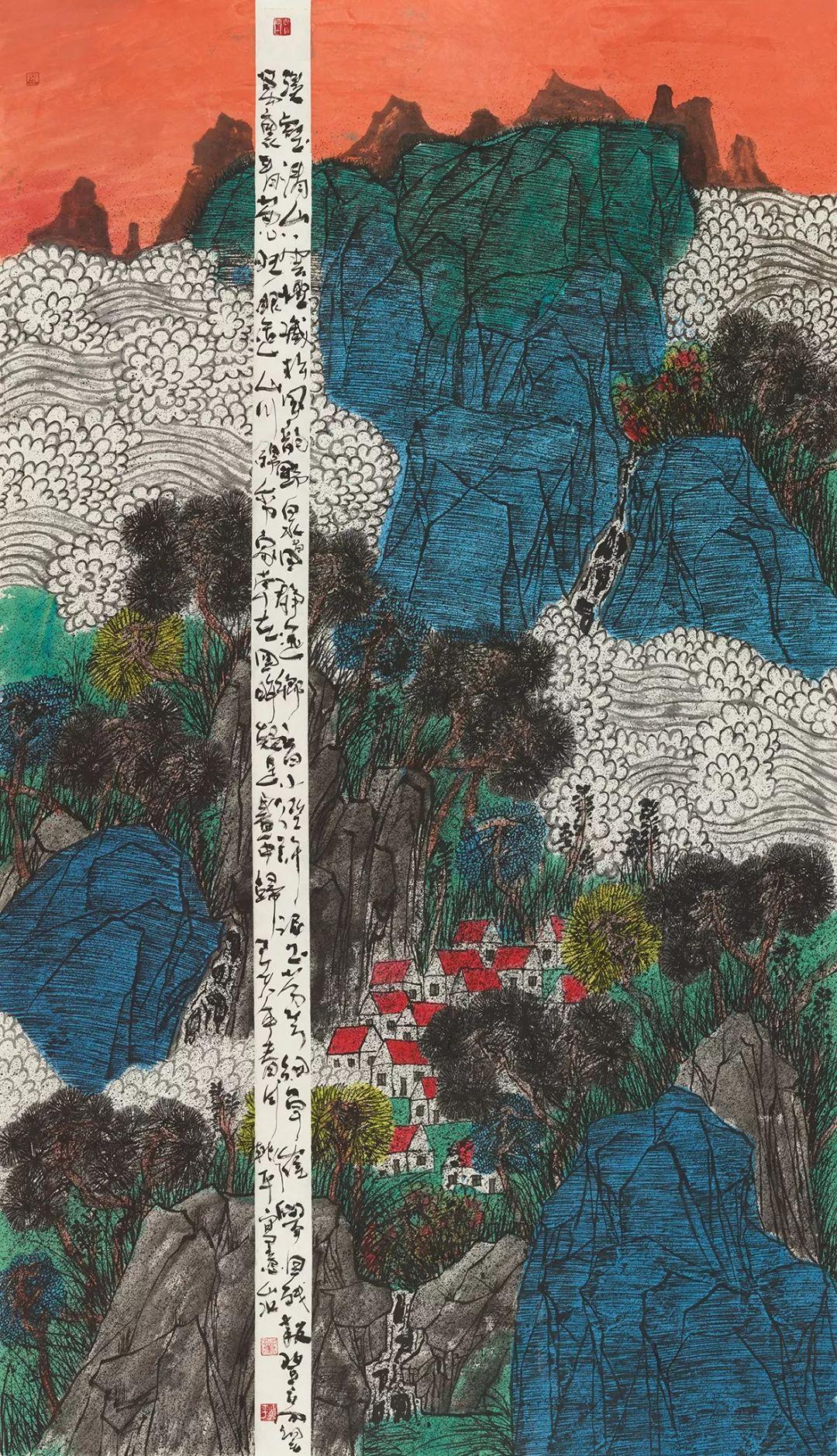 环境日描绘你心中的绿水青山美丽中国画卷生态环保主题书画作品展10