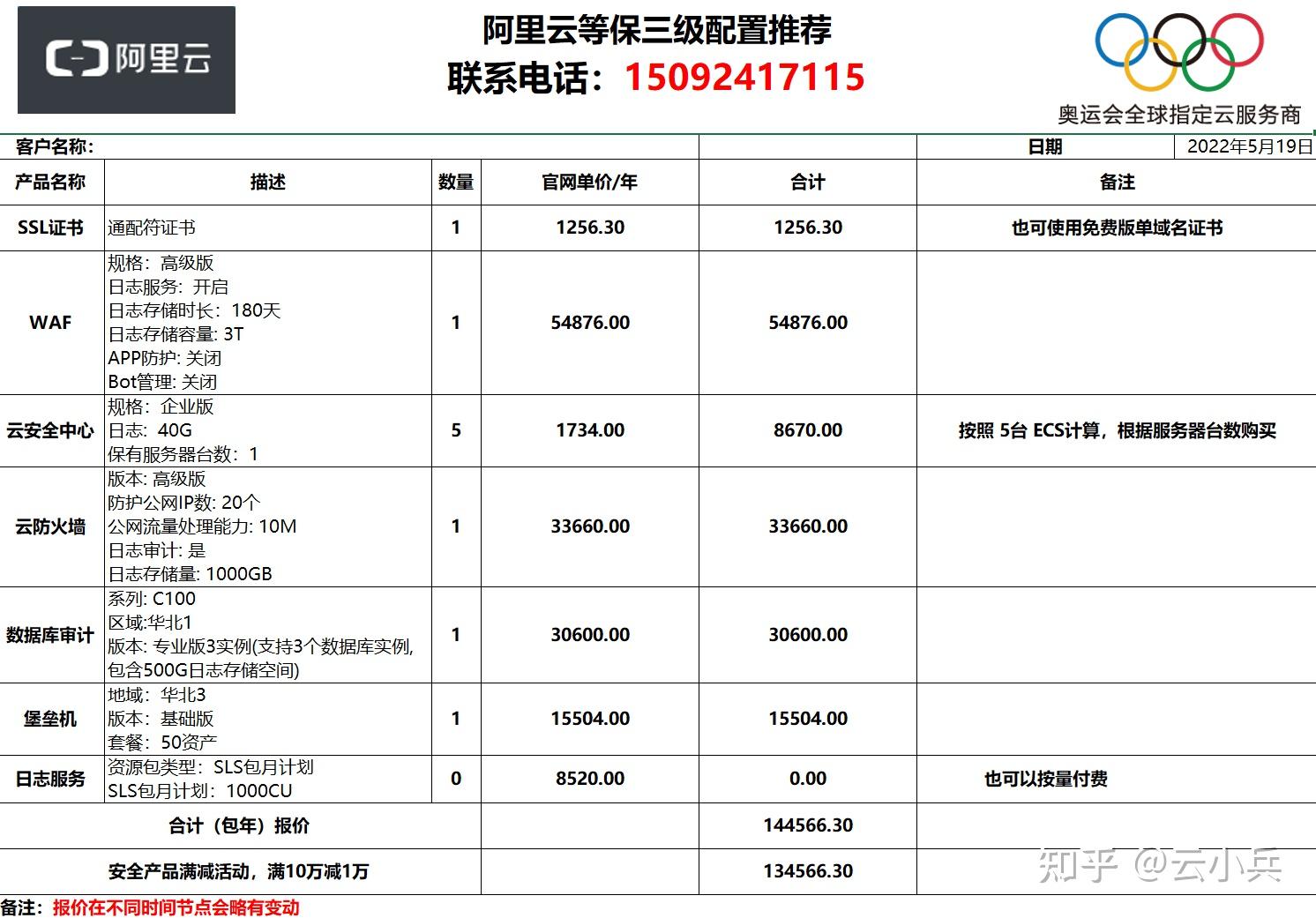 阿里云上做三级等保的三套方案