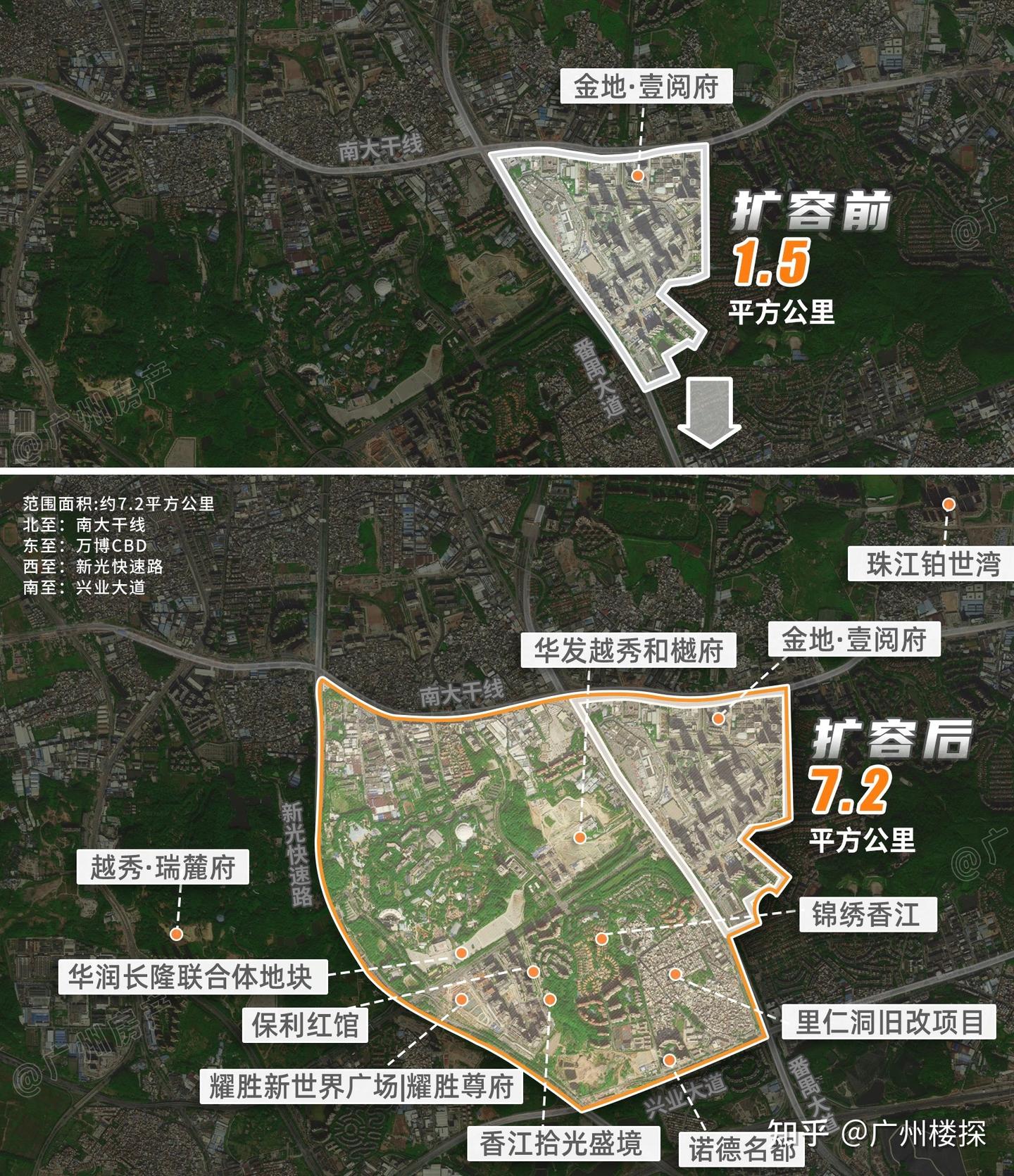 万博扩容4.8倍!广州开启向南时代 - 知乎
