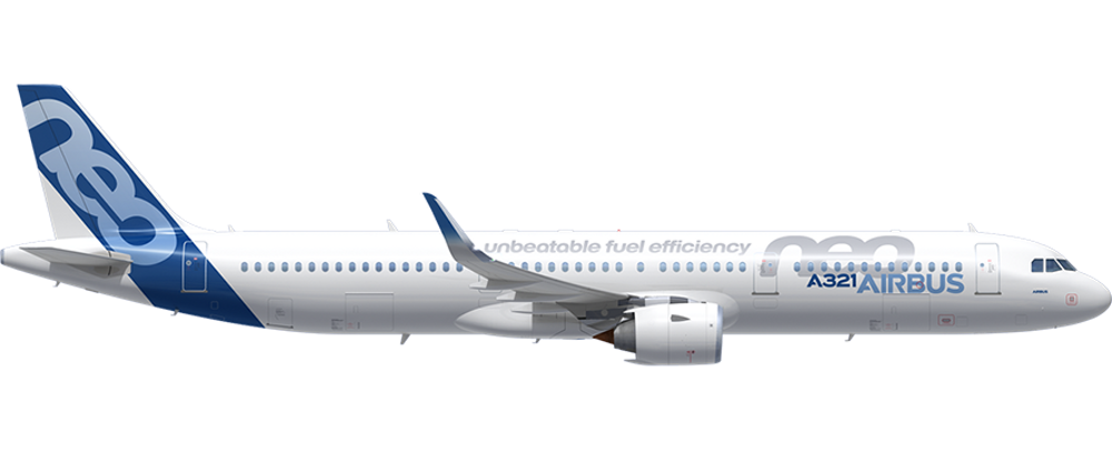 a320系列飞机包括a318,a319,a320和a321四个子型号飞机.