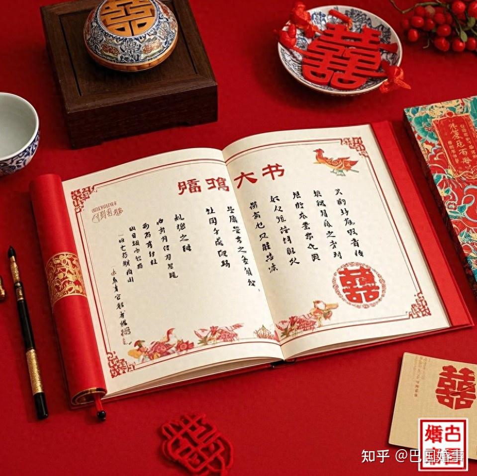 三书六礼中的礼书 - 知乎