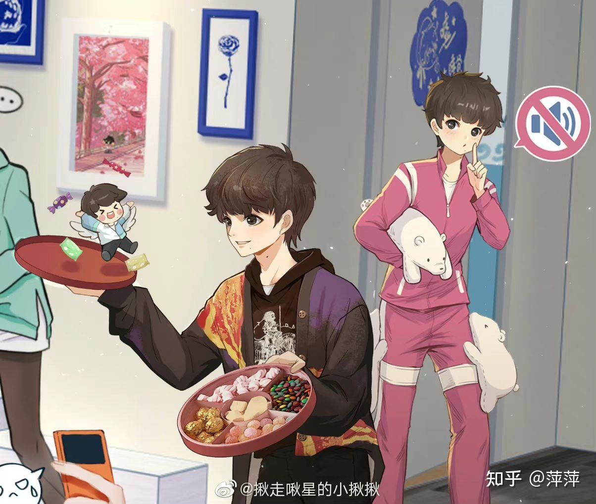 大家有周深的q版漫画图片嘛? - 知乎