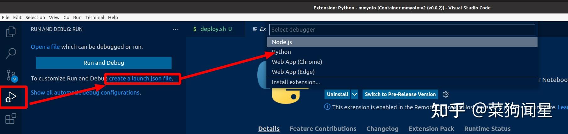 Docker vscode mmyolo mmdeploy 