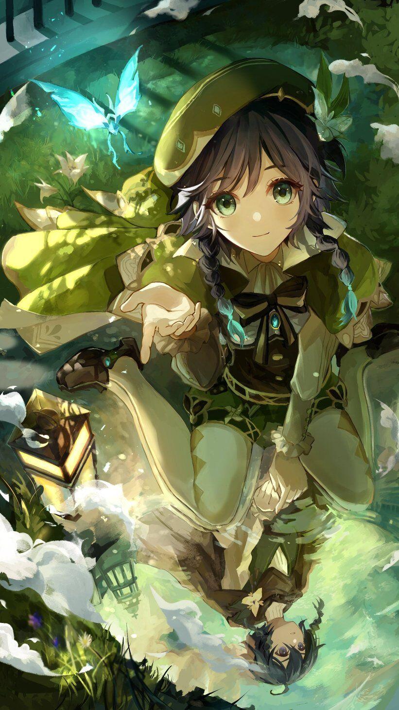 当前《原神》里面的五个执政神(温迪,钟离,影,纳西