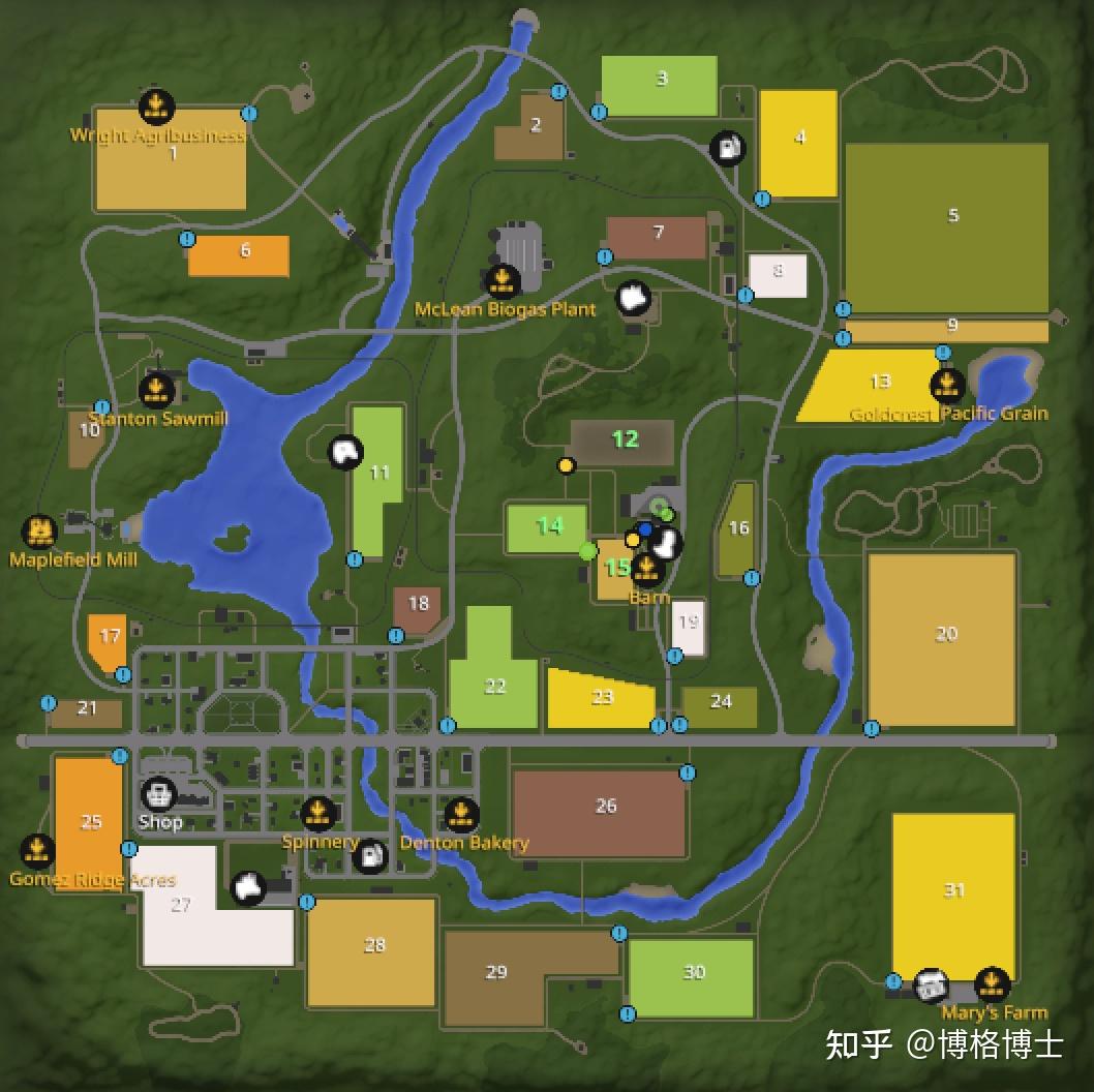 模拟农场20凯龙地图图片