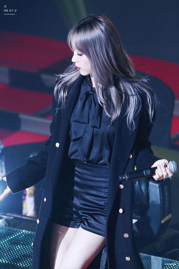 木的四只都符合诶⊙ω⊙ 以下图片均来自于微博 mamamoo吧官博 颂乐