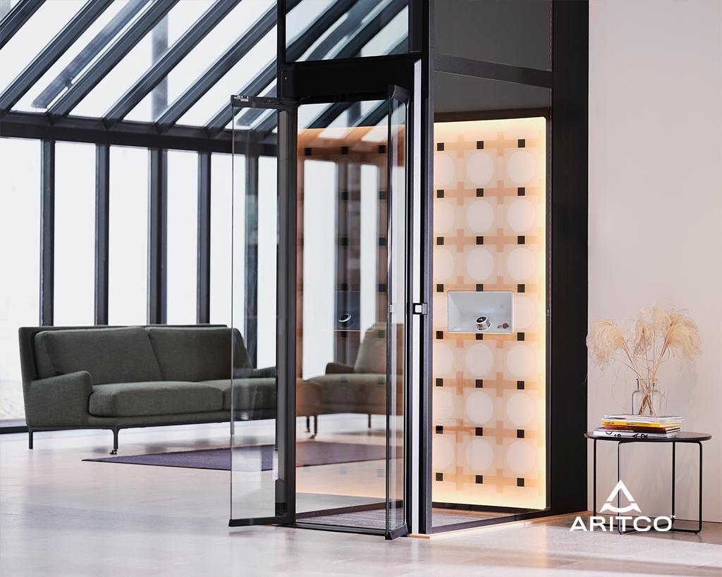 aritco瑞特科家用电梯全新背景墙全球限时限量发售