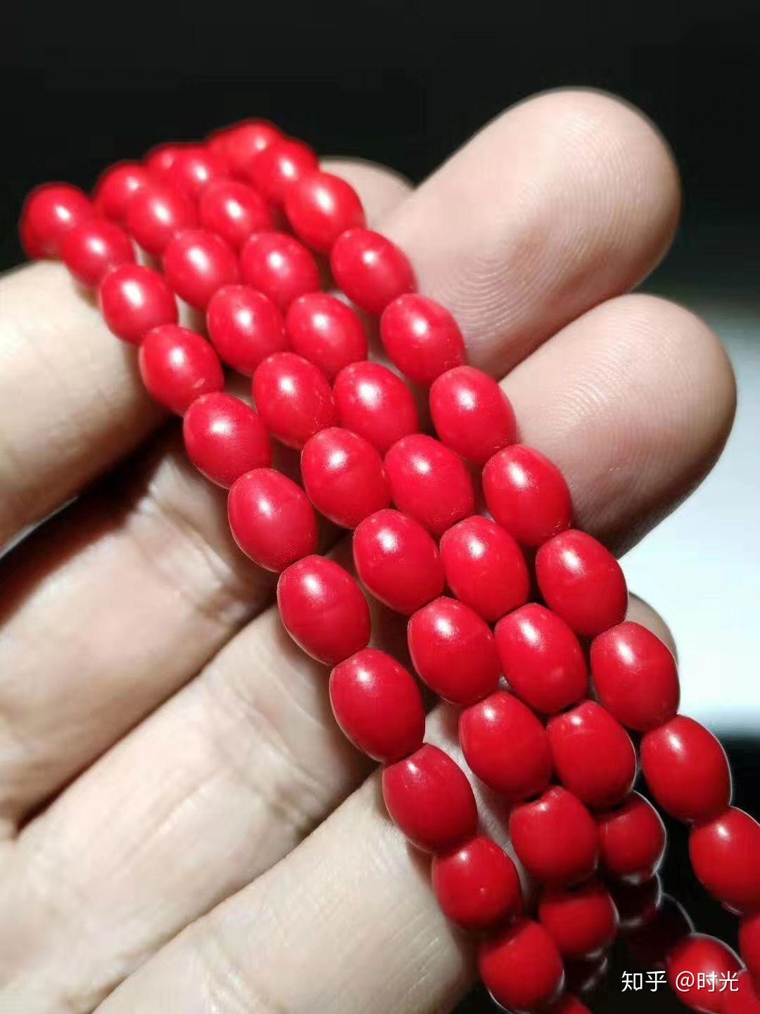 西藏藏传清代老血巴手串