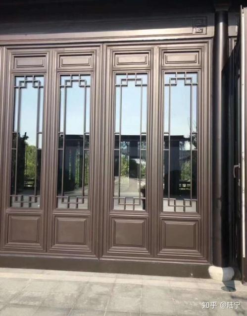 用断桥铝门做平房大门安全吗? - 知乎
