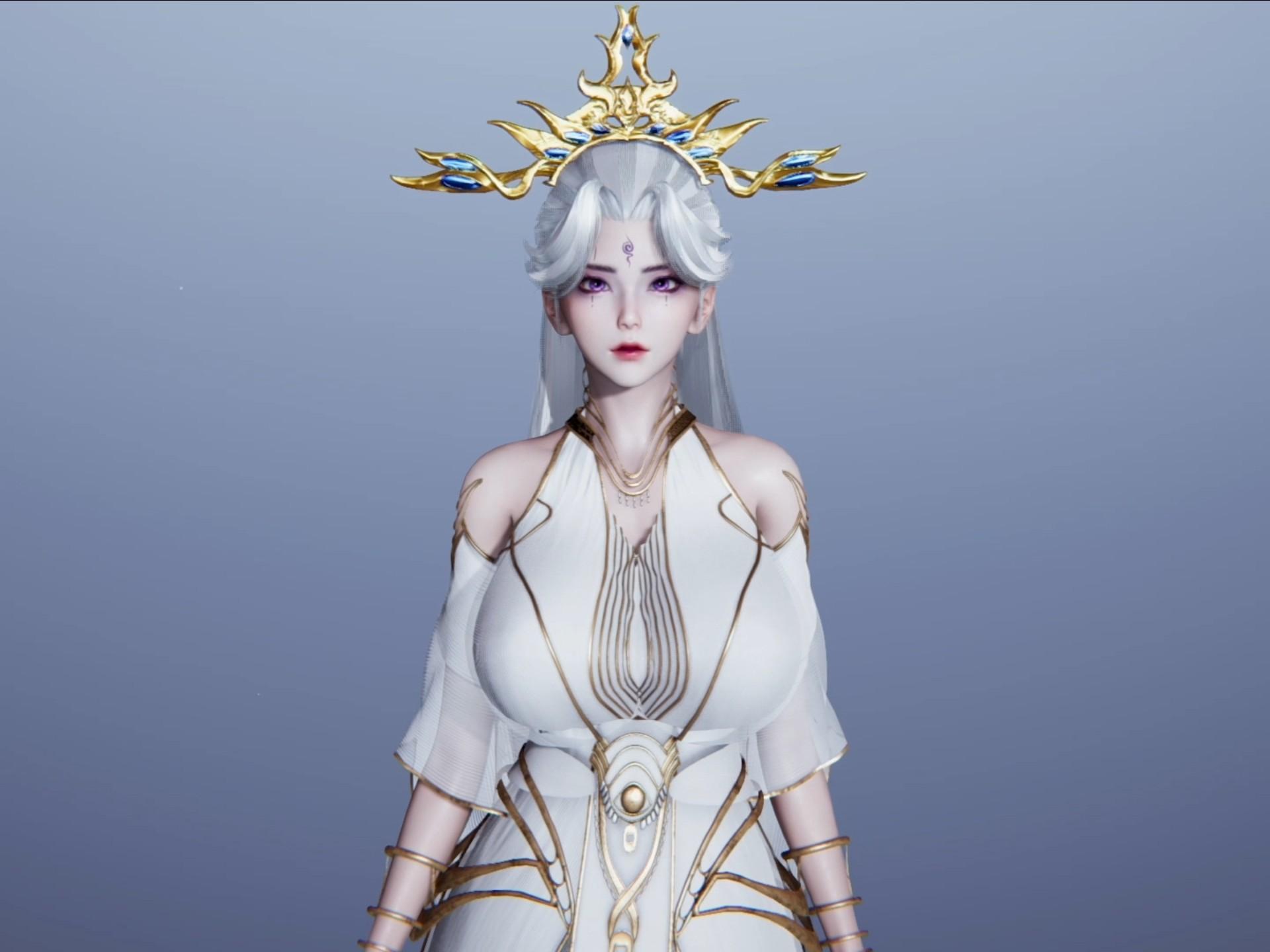 仙武传 楚萱儿和姬凝霜 人物捏脸优化