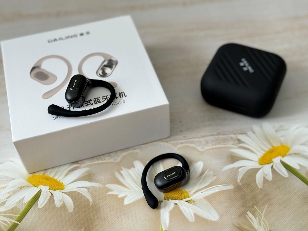 百元平价耳机首选戴灵os2开放式蓝牙耳机使用评测