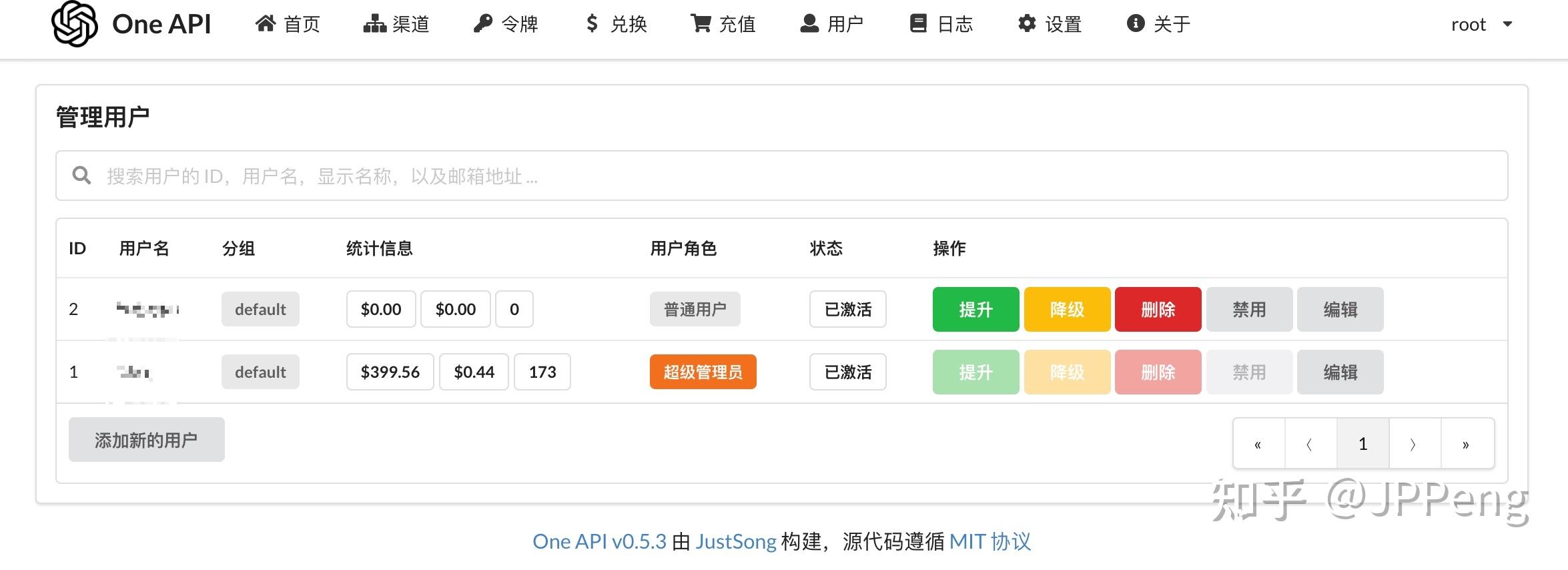 oneapi：强大而易用的OpenAI接口管理和分发系统 - 知乎