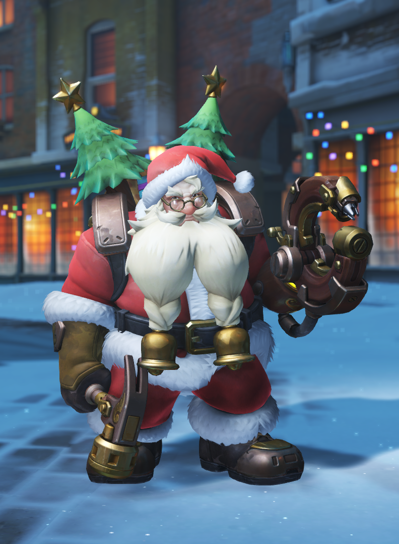 1.圣诞铁甲老人