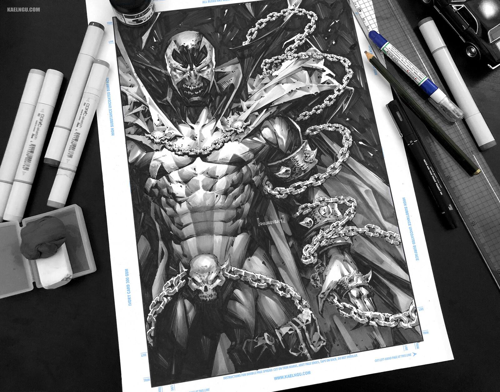 来看美漫大佬笔下,令人赏心悦目的黑白手绘! - 知乎