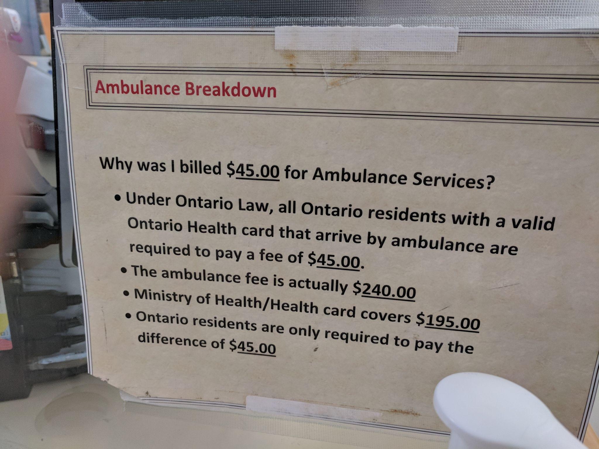 美国的救护车为什么这么贵?