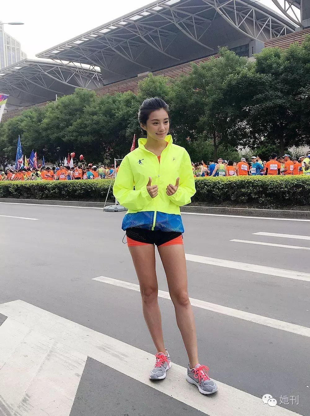 75她就是伊一最近又有位高妹进入了她姐的视线,张钧甯坚持每天晨跑5