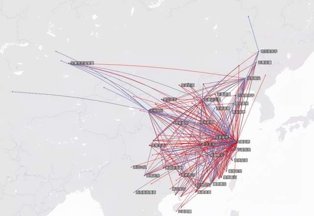 春秋航空航线图片