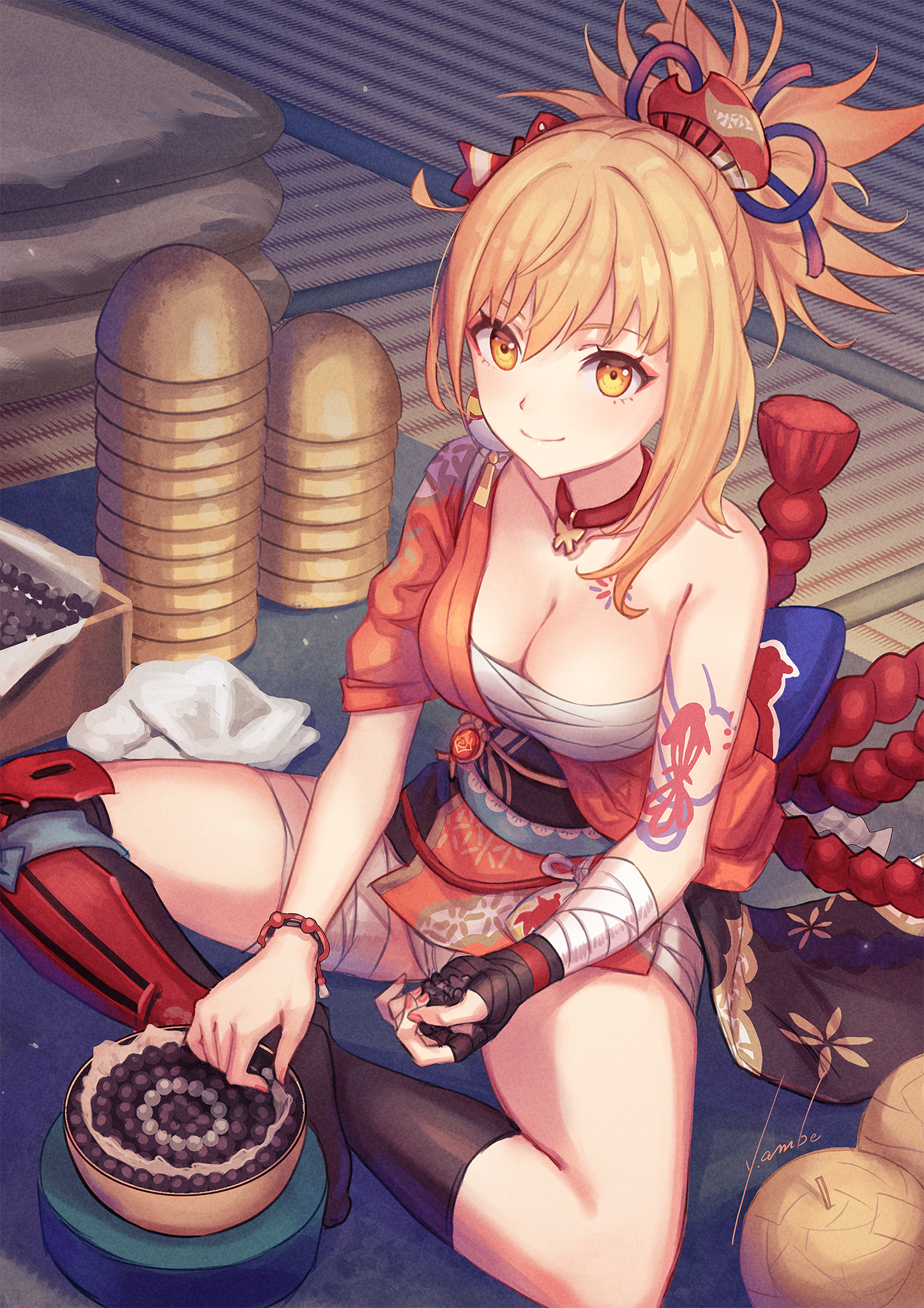 美图搬运原神角色图宵宫