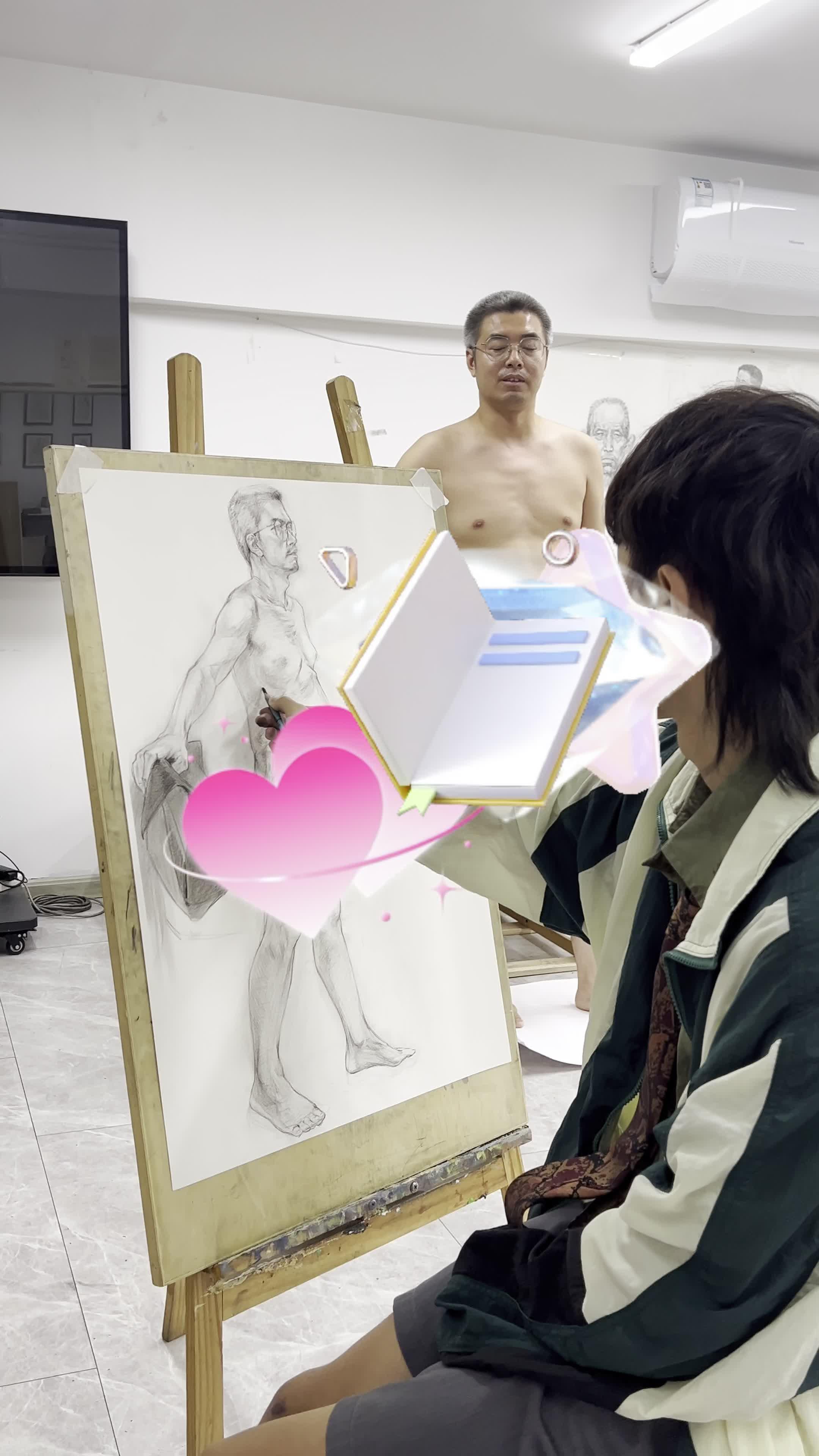 人体素描创作课