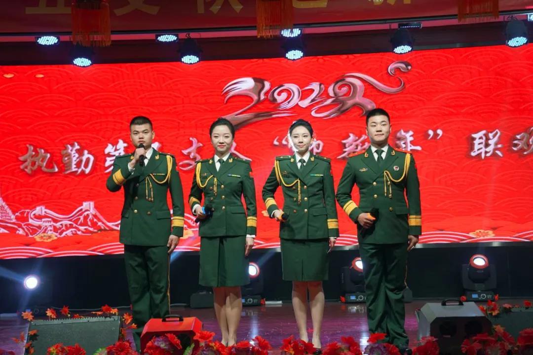 上直播助力武警某部元旦晚会暨冰雪文化节顺利举办!