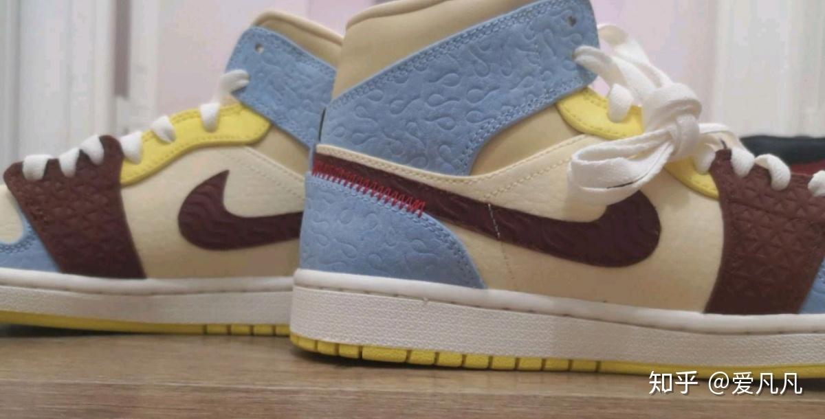 aj1非洲风情实图上脚赏析!