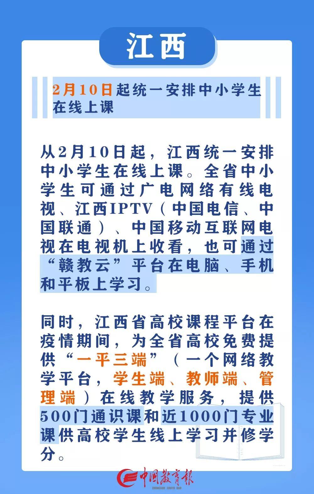 班主任提醒停课不停学这些地方已确定中小学线上上课时间