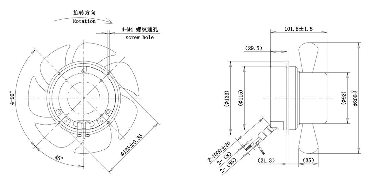 轴流风机的工作原理,分类及应用