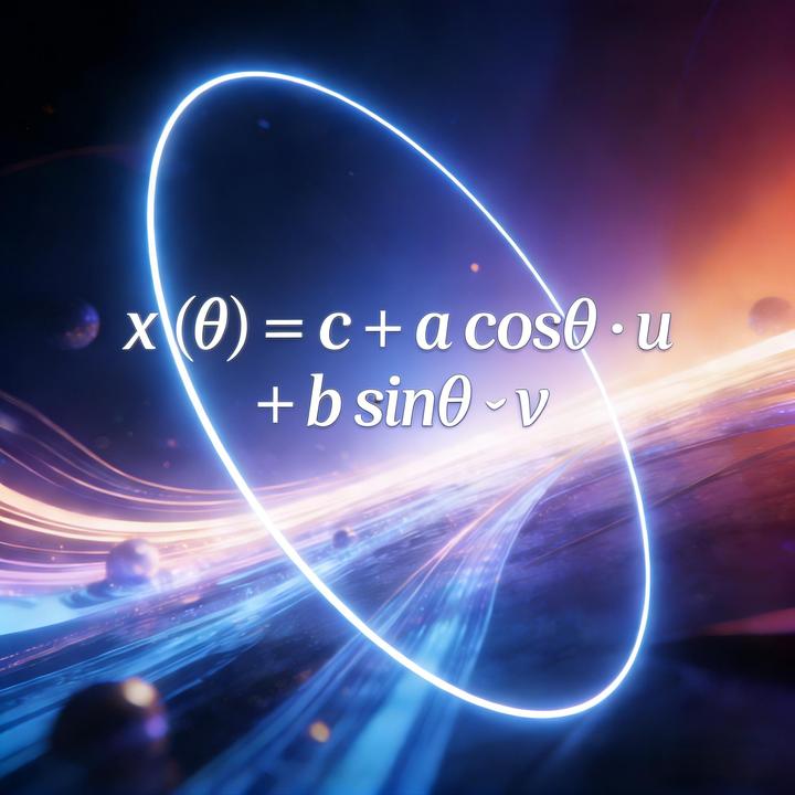 [数学思维游戏] 高维空间椭圆方程的推导：线性代数视角下的升维推广 - 知乎