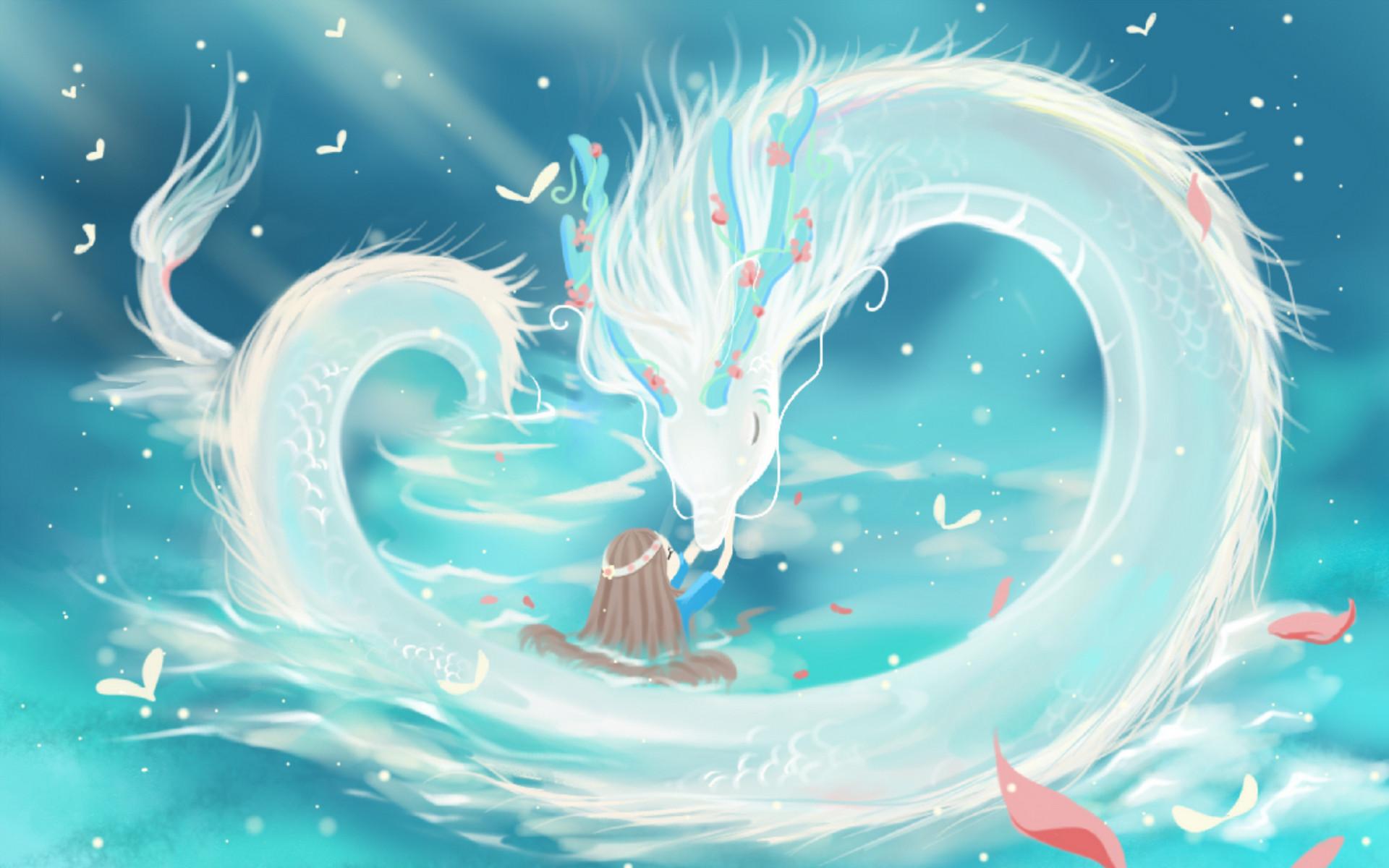 超美"龙"插画分享|祈龙以消灾赐福