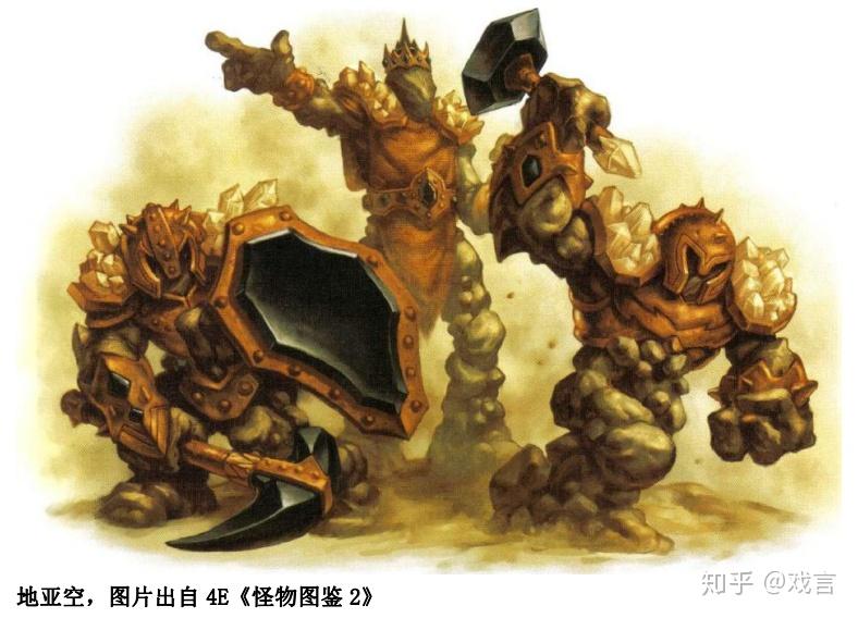 dnd龍與地下城4e版本怪物圖鑑急陣營劃分上