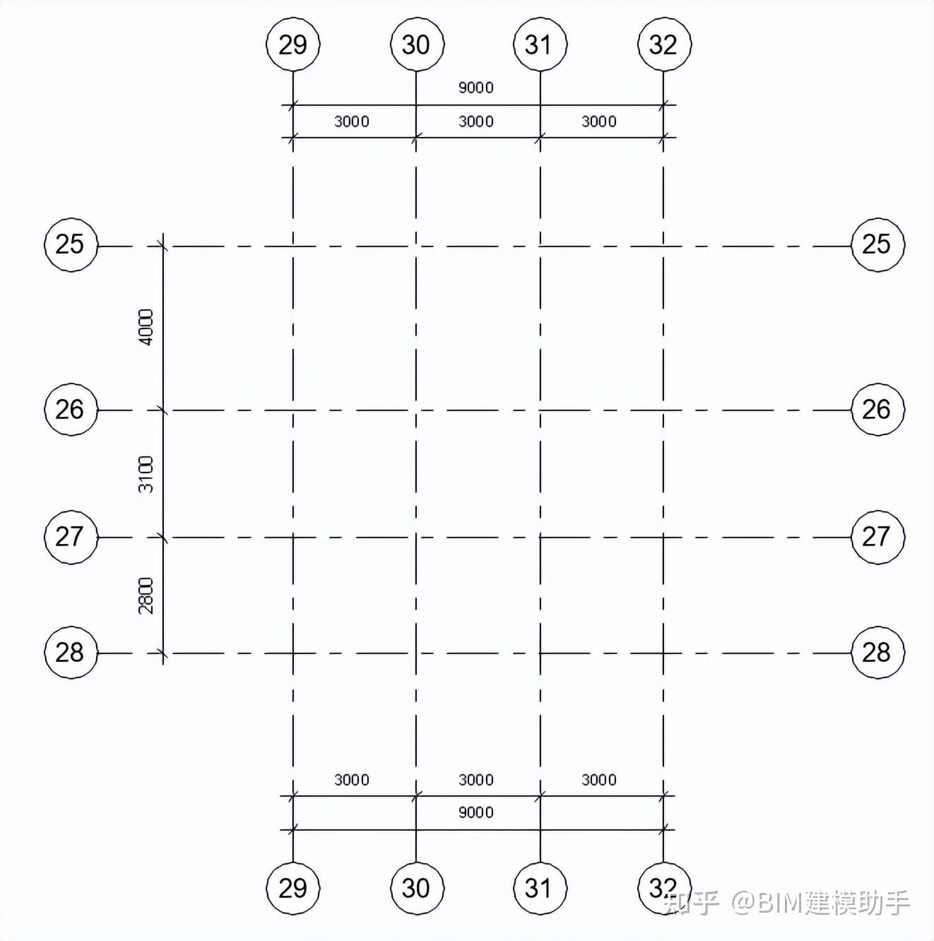 Revit建模｜怎么创建轴网标高？ - 知乎