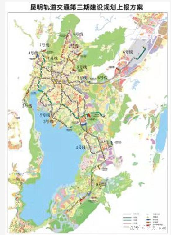 重磅昆明地铁增建101112号线