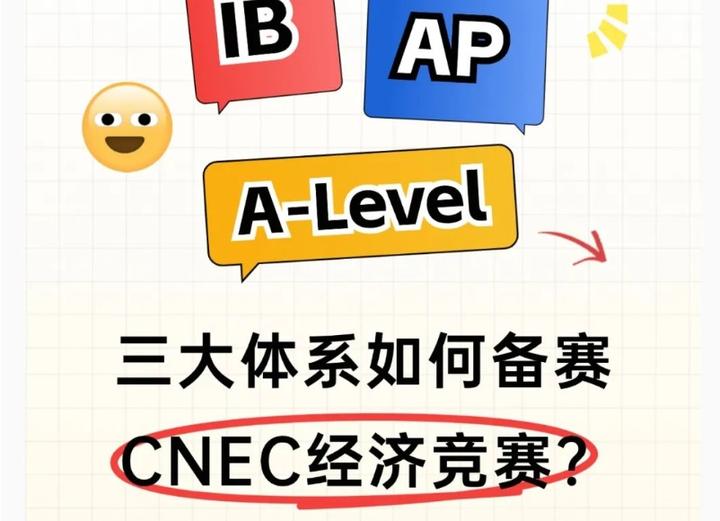 AP/IB/Alevel三大体系备赛CNEC竞赛“杀手锏”! - 知乎