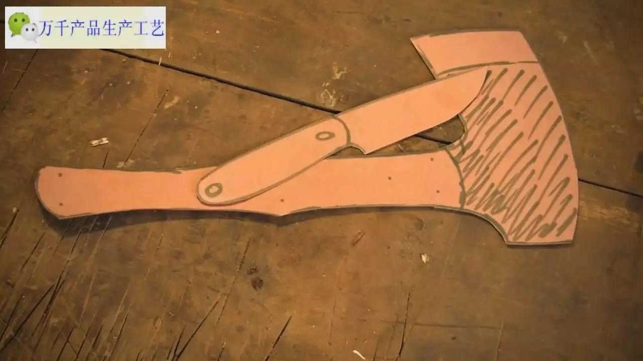 用废旧的锯片打造一把斧头和刀,你也可以做的到. - 知乎