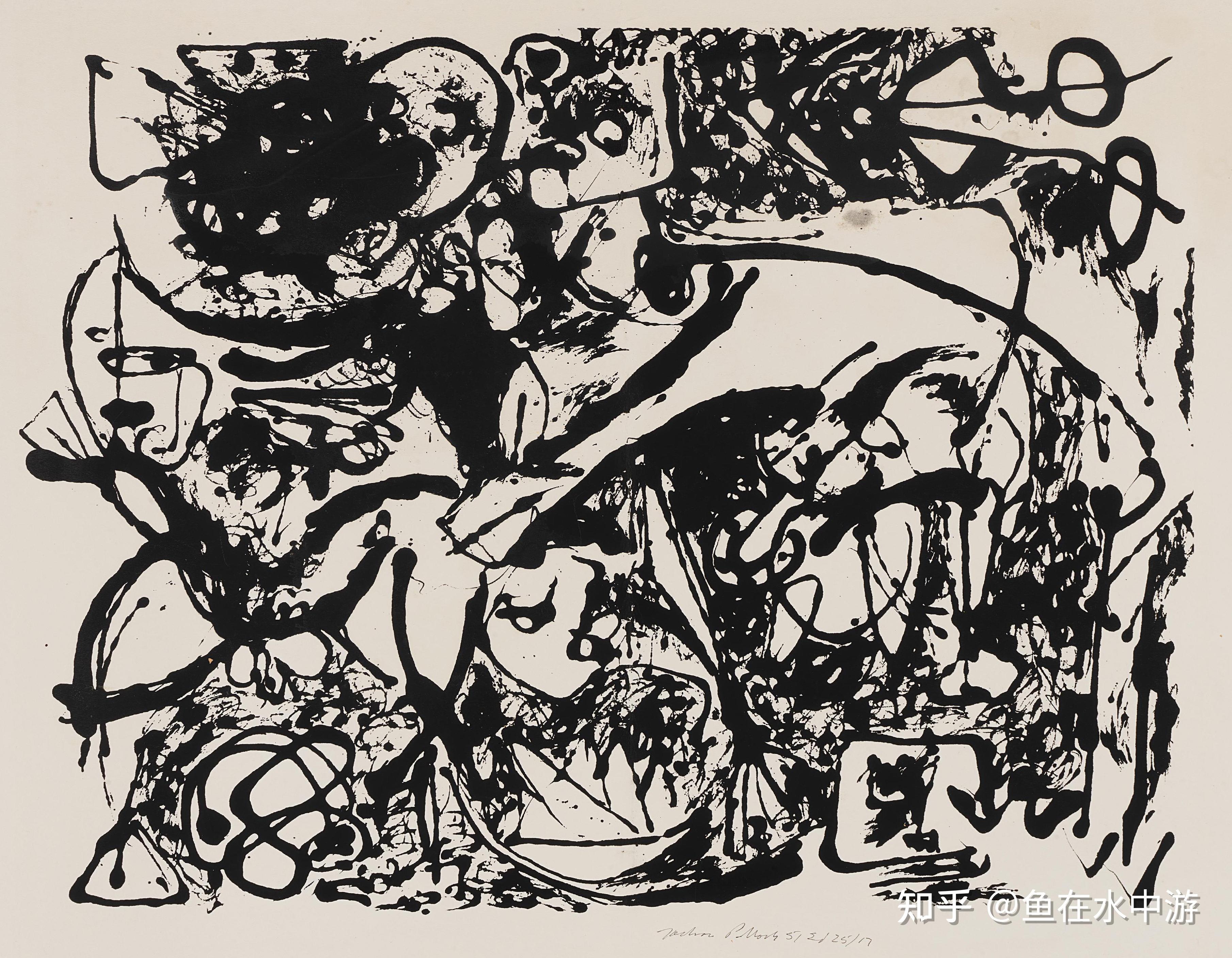 世界名画(三)杰克逊·波洛克(jackson pollock)