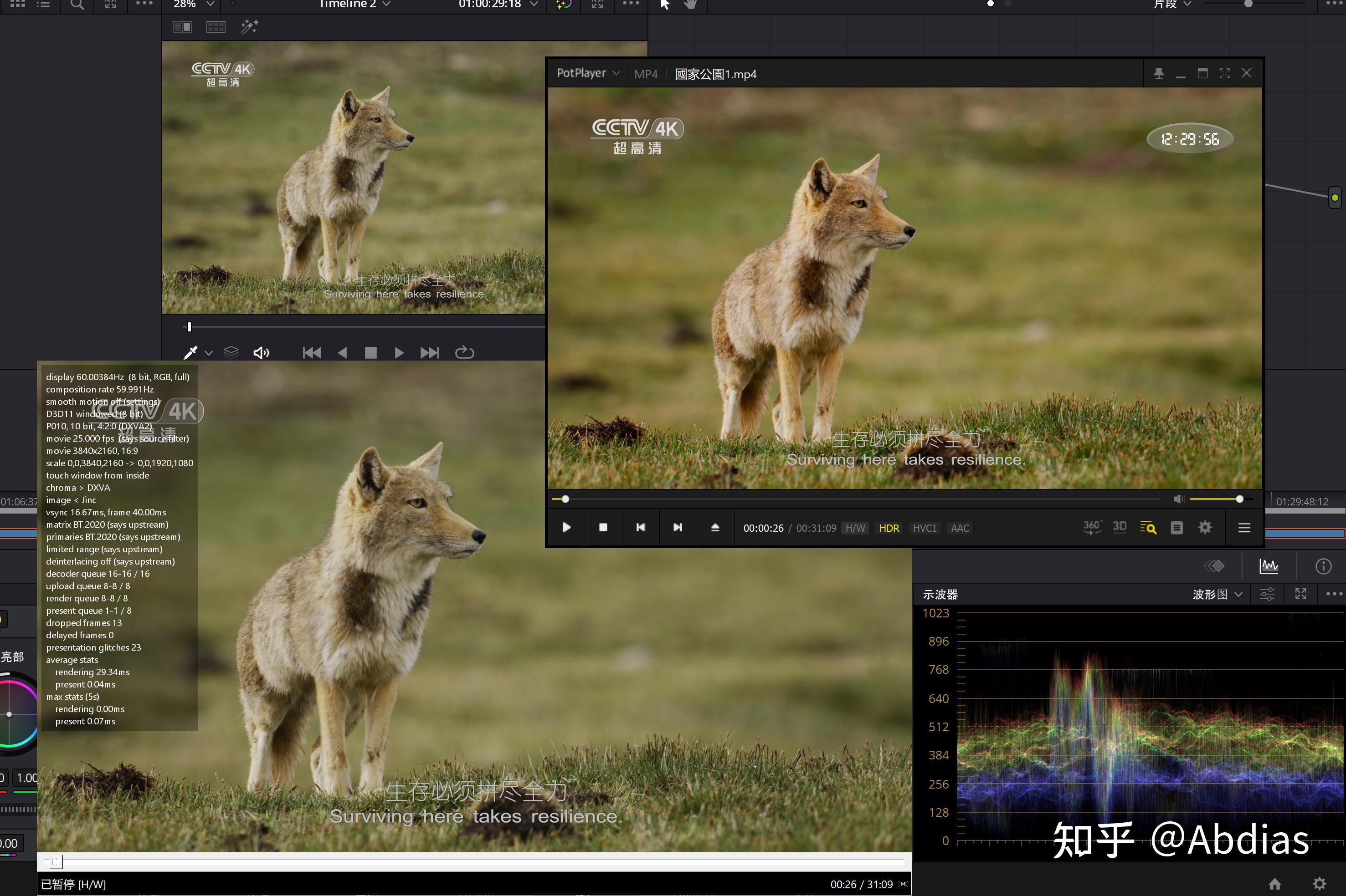 premiere达芬奇终于支持广色域了