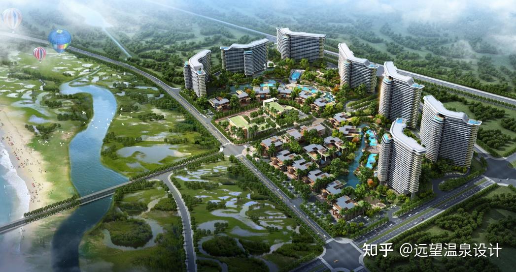 海南三亚红塘湾温泉城规划设计方案 - 知乎