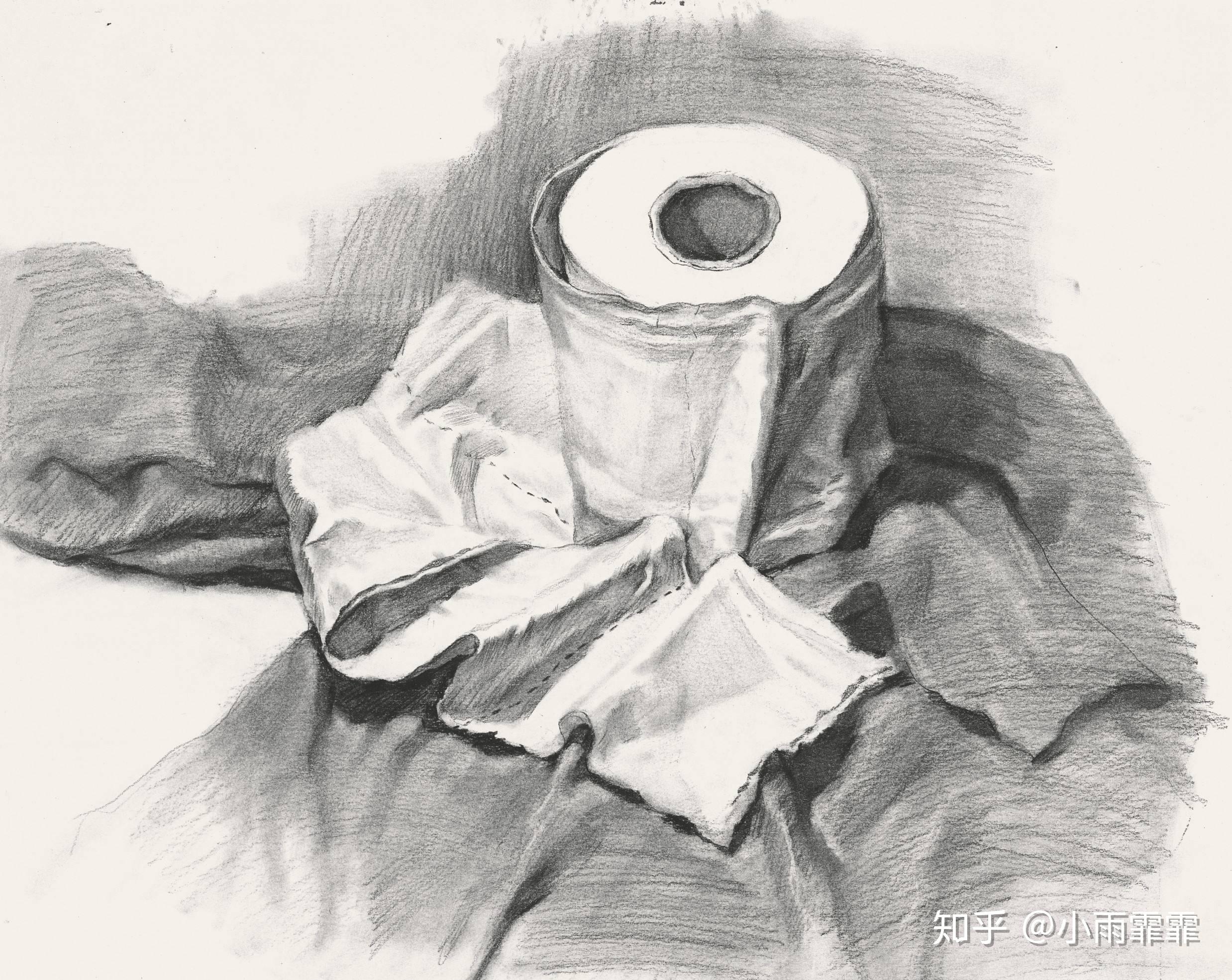 素描中怎样画出纸的质感