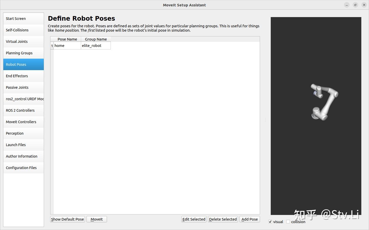 【学习笔记】ROS2纯小白 - MoveIt! (humble) 引入新的机器人模型 - 知乎