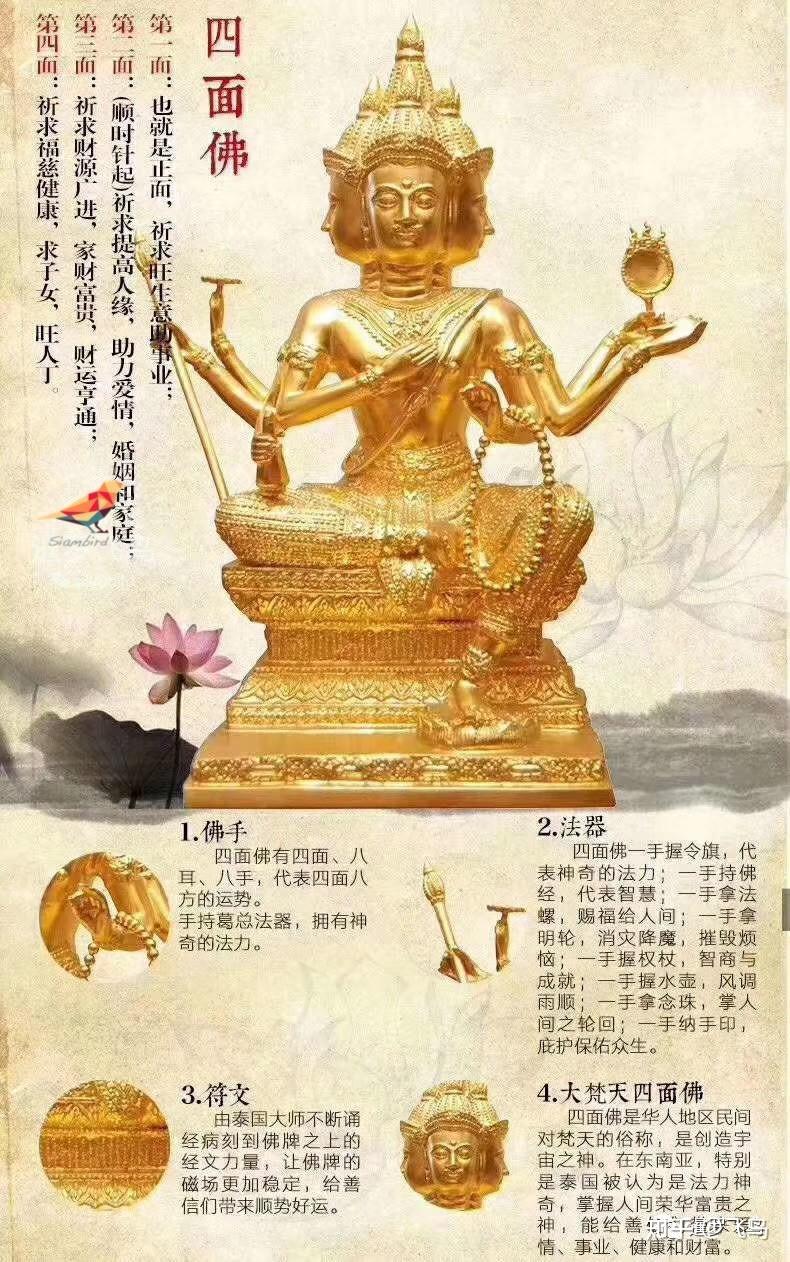 泰国曼谷神奇四面佛怎么拜最标准如何许愿怎么还