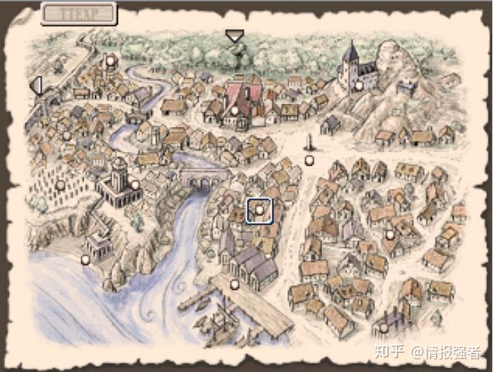 来实现进一步的系统交互(参考废都物语)废都物语——城镇地图预览载