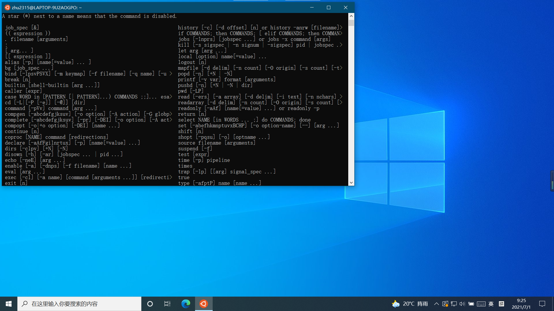 在Windows10上下载linux子系统 - 知乎