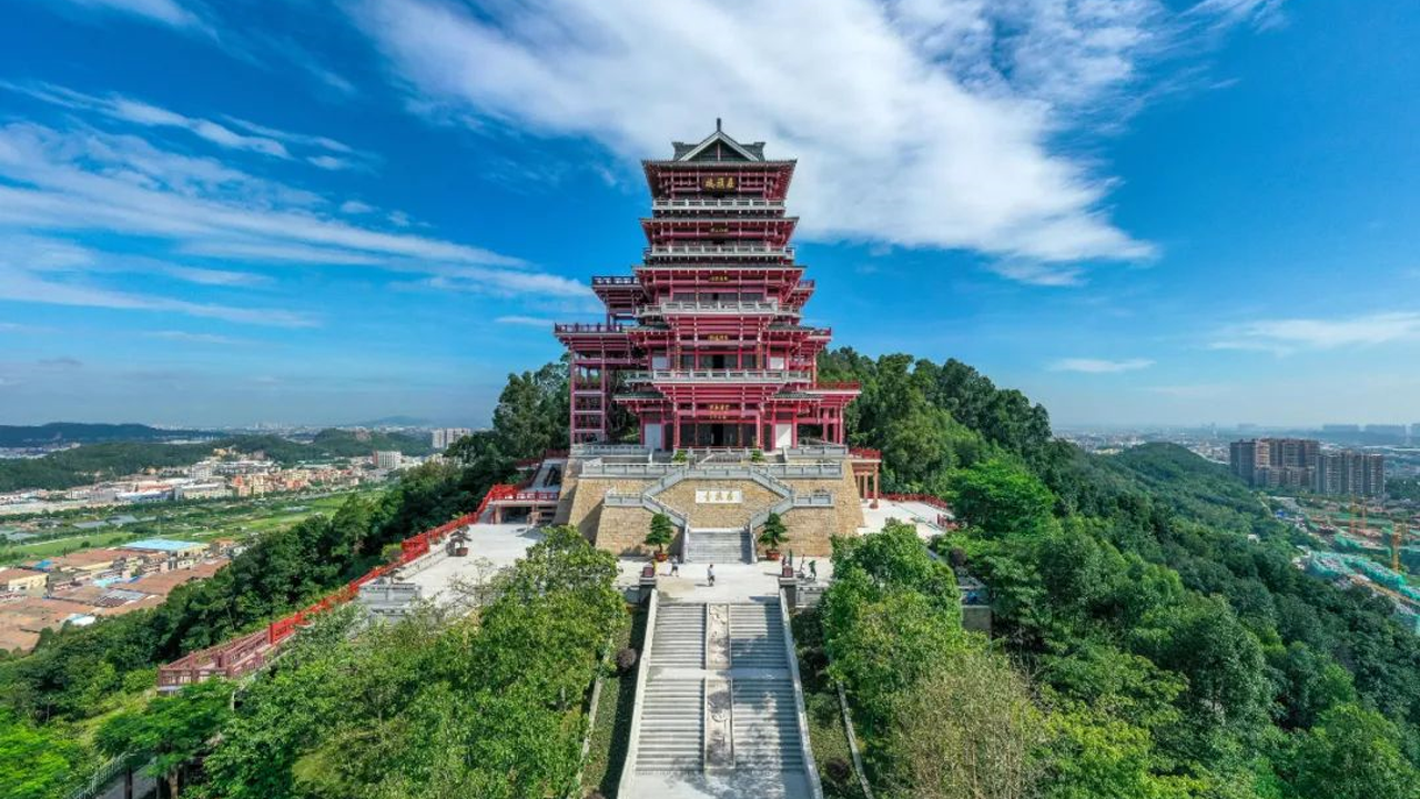 佛山"小京都"展旗峰生态园 · 三江汇流湾区之源 · 昆都山森林公园