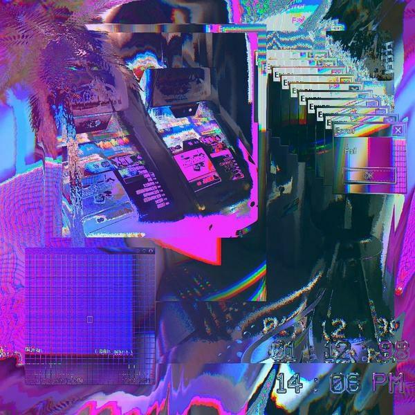 可以推荐一些故障艺术的头像吗glitchart