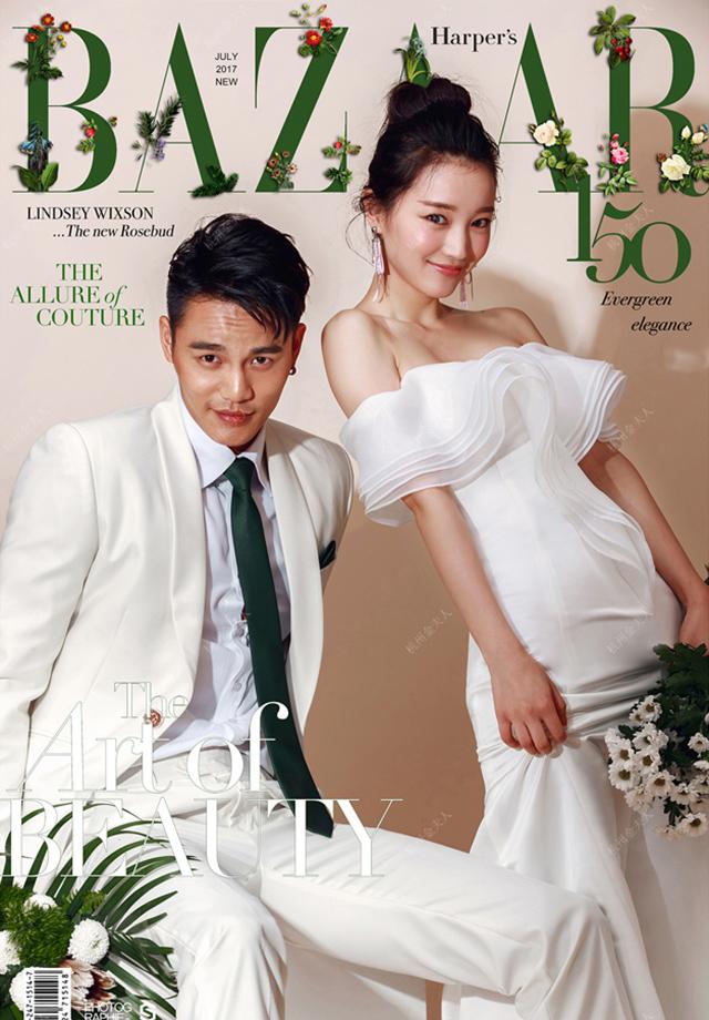 金夫人时尚杂志风婚纱照秀出你的冷艳高贵明星范 杭州金夫人婚纱摄影