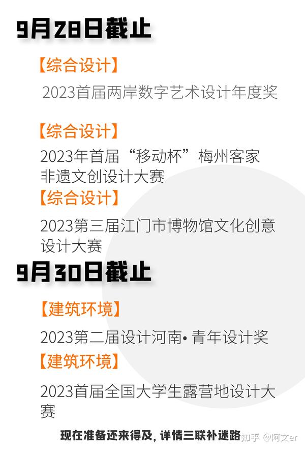 汇总👏9月加综测好拿奖的设计大赛 - 知乎