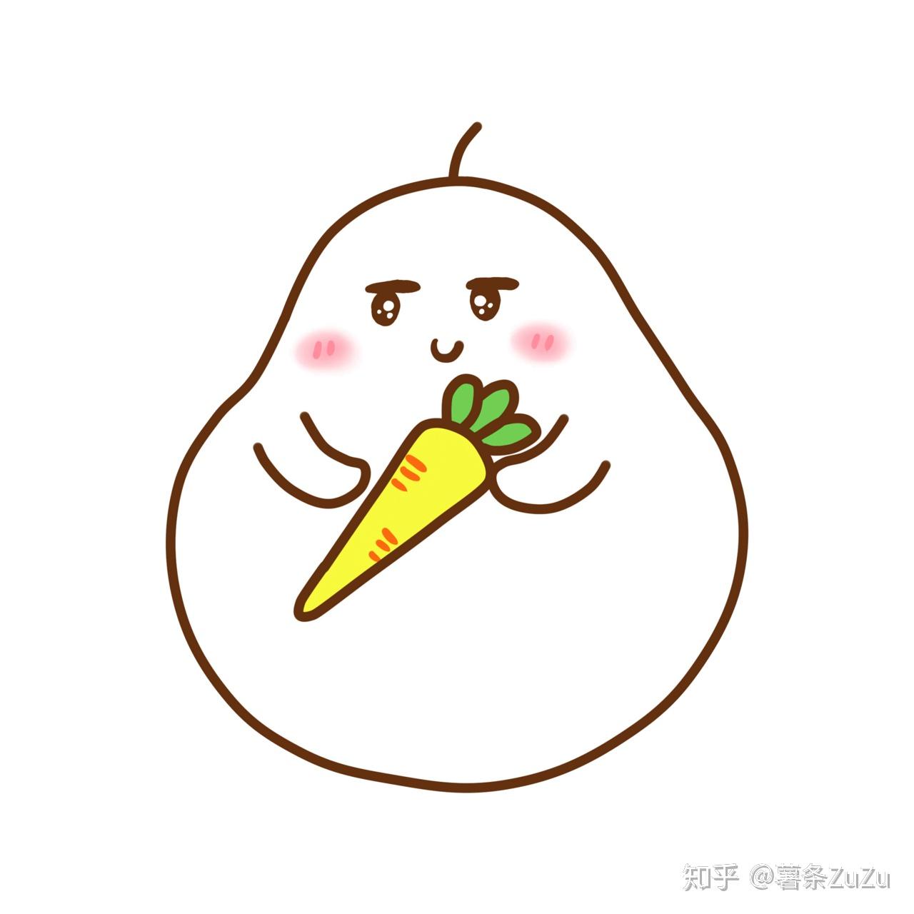 可爱表情包梨哩酱