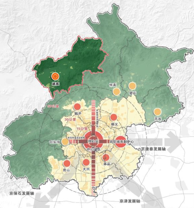两图合一背景下的县域乡村地区规划探索延庆区两图合一和村庄体系规划